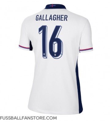 England Conor Gallagher #16 Replik Heimtrikot Damen EM 2024 Kurzarm